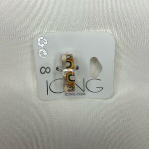 Icing Rainbow Ring Size 8